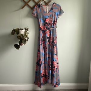 Floral maxi dress